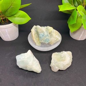Aquamarine rough 6 pieces!